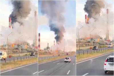  Zapalila se naftna rafinerija u Jaroslavskoj oblasti, stanovnici sumnjaju na ukrajinski napad. 