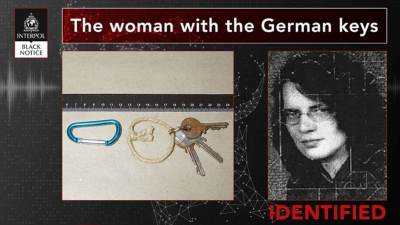  Posle 21 godine Interpol riješio misteriju: Identifikovana je "žena sa ključevima" 