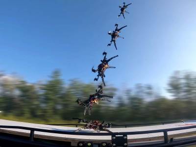  DronDART može da sleti na vozilo koje juri 110 km/sat 