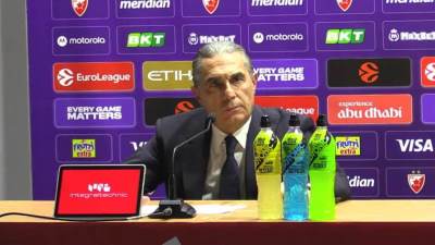  Skariolo ljut na sudije posle poraza od Zvezde: "Griješile su, zato sam tako reagovao" 