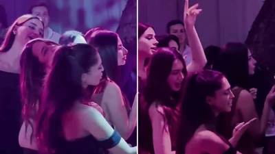  Đina Džinović i Hana Ikodinović na nastupu Nataše Bekvalac  