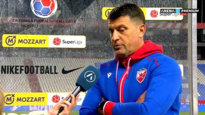  "Nikad to nismo radili": Vladan Milojević u čudu posle novog kiksa Crvene zvezde 