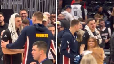  Brate, je l' moralo ovako brutalno? Jokić tešio Jovića posle poraza 