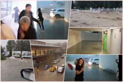  MEGAOLUJA PUSTOŠI ŠPANIJU! Zastrašujući snimci RAZORNOG nevremena! Bujice na ulicama nose sve pred s 