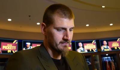   Jokić zaboravio na najbolji potez utakmice, morao da prekine intervju 