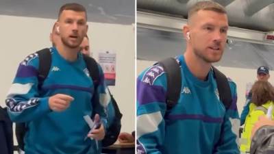  "Zašto me snimaš, radiš to za novac?" Edin Džeko u svađi sa navijačem na aerodromu 