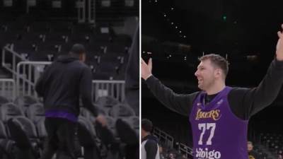  "Pa, ne takmiči se protiv Luke Dončića": Saigrač izazvao Slovenca na opkladu, pa odmah zažalio 