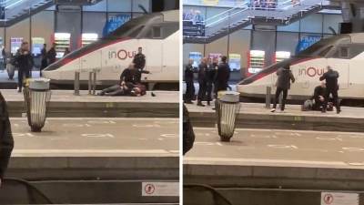  Jezivi snimak pucnjave u Parizu: Evakuisana željeznička stanica, sve vrvi od policije 