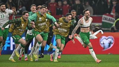  Republika Irska u gostima pobijedila Mađarsku i "otela" joj mjesto u baražu za Mundijal. 