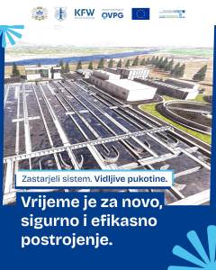  Ako se postrojenje uskoro ne isključi iz upotrebe postoji opasnost da otpadne vode Glavnog grada završe u Morači
 