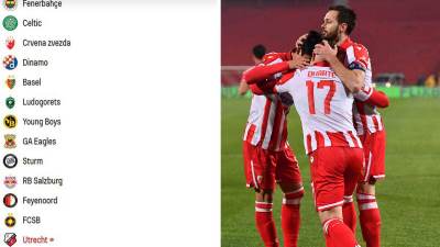  Crvena zvezda preskočila Dinamo u Ligi Evrope 