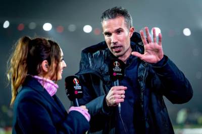  Robin van Persi uveo svog sina na utakmici Fejenorda 