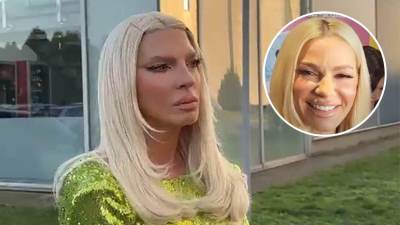  Jelena Karleuša se u neon zelenoj haljini pojavila na snimanju Pinkovih zvezda 
