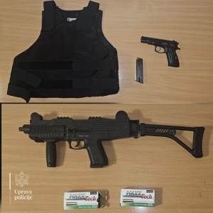  Uhapšen višestruki povratnik u izvršenju krivičnih djela iz Nikšića, na sebi imao pancir i pištolj  
