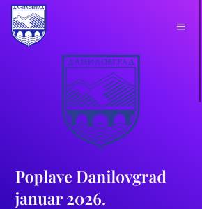  Danilovgrad pokrenuo online platformu za prijavu štete nakon poplava 