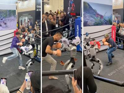  Potukli se ljudi i roboti: Nestvarne scene iz Las Vegasa 