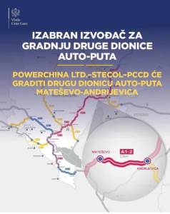  Druga dionica auto-puta za godinu poskupjela 150 miliona 