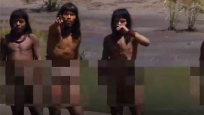  "Klan golih muškaraca" obojenih lica: Objavljen do sada neviđeni snimak izolovanog plemena iz Amazon 