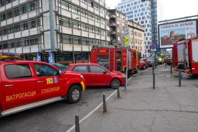  Požar u Specijalnom sudu u Beogradu 