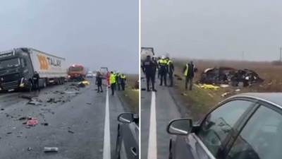  Novi detalji stravične nesreće u Rumuniji: Vozilo sa navijačima PAOK-a uništeno u sekundi 