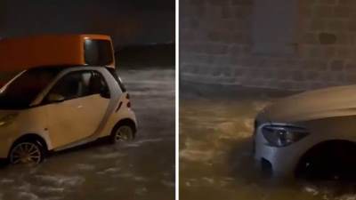  Nezapamćena oluja pogodila susjede: More poplavilo kuće, automobili zaglavljeni, građani očajni  