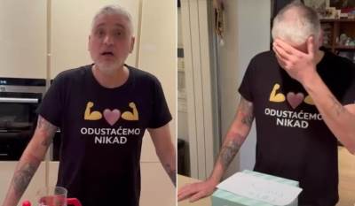  Čeda Jovanović plače na Instagramu 