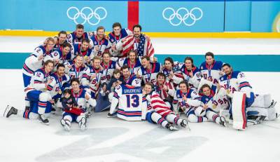  Hokejaši SAD osvojili zlato na ZOI nakon 46 godina 