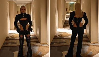  Najbezobraznije izdanje Nataše Bekvalac: Spremila se za nastup, izvirile i tetovaže i gola zadnjica  