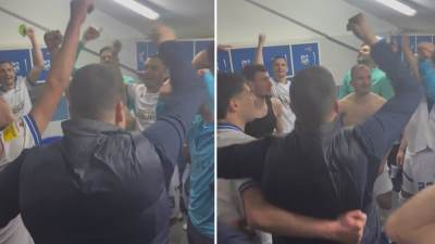  Šou-tajm Nenada Lalatovića: Uletio u svlačionicu, pa slavio uz ovu pjesmu s igračima 