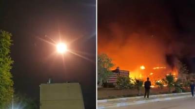  Strahovit napad na Izrael 