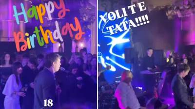  Mili napravio lom za 18. rođendan sina Markusa 