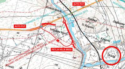   Trasa auto-puta Smokovac - Tološi ne ugrožava arheološki lokalitet Duklja 