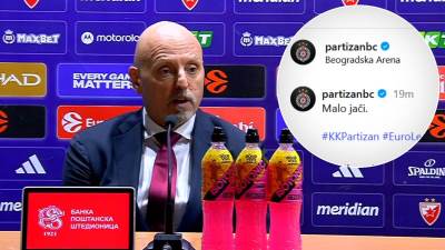  Saša Obradović odgovorio na prozivku Partizana 