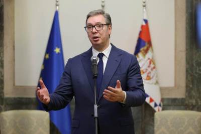  Vučić o kandidaturi za premijera: "Vrlo racionalan odgovor, u skladu sa tim donijećemo odluku" 