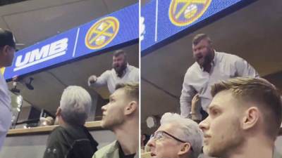  "Sjedi dole, da ja ne dođem": Jokićev brat poludio i urlao na navijača iz lože 