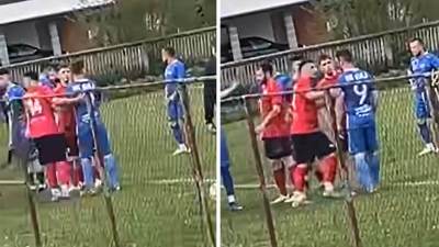  Žestoka tuča na fudbalskoj utakmici u Hrvatskoj 