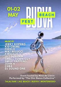  BEACH FEST otvara sezonu u Budvi: Spektakl koji se ne propušta! 