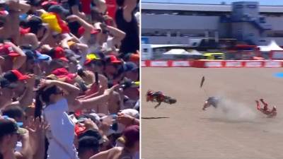  Zastrašujuća scena u Španiji: Marc Márquez pao sa motora, publika u nevjerici gledala favorita 