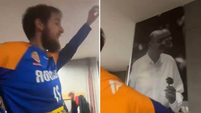  Poster Duška Vujoševića i uvrede za Zvezdu: Isplivao snimak slavlja košarkaša Zlatibora 