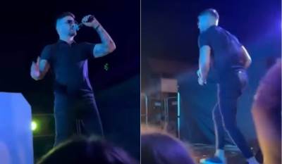  Prekinut MC Stojanov koncert u Hrvatskoj: Pao s bine kao pokošen, obezbjeđenje hitno reagovalo  