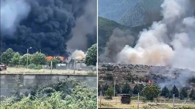  Crno nebo nad Mostarom, jezivi snimci preplavili mreže 