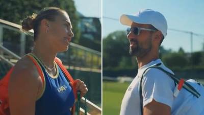  Cijeli Vimbldon čuo šta je Sabalenka rekla Đokoviću 