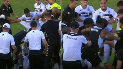 Opšta tuča na Partizanovoj utakmici 