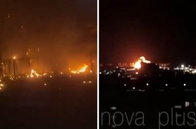  Ukrajinske rakete pogodile aerodrom i gasovod u Rusiji: Izbio veliki požar, ima mrtvih i ranjenih 