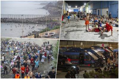  NASTAVLJA SE HAOS U SEUTI, VIŠE OD 40.000 MIGRANATA UPALO U GRAD 