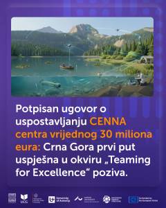  Crna Gora dobija Centar izvrsnosti za napredno čuvanje životne sredine i zaštićenih područja 