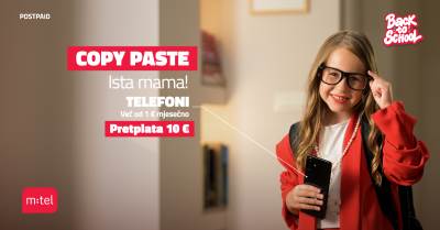  Spremni za školske klupe uz MTEL pakete za mlade! 