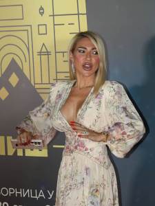  Jovana Jeremić udarila na Ražnatovića pa se izvinjavala 