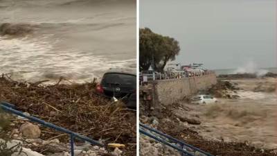  Nevrijeme napravilo haos u Grčkoj: Pijavice divljale kod obale, gromovi palili kuće, ima mrtvih  