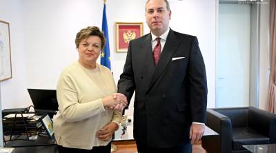  Potpredsjednik Ivanović primio u oproštajnu posjetu ambasadorku Češke Republike 